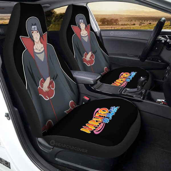 Uchiha Itachi Car Seat Covers Custom Akatsuki Members Anime Car Accessories