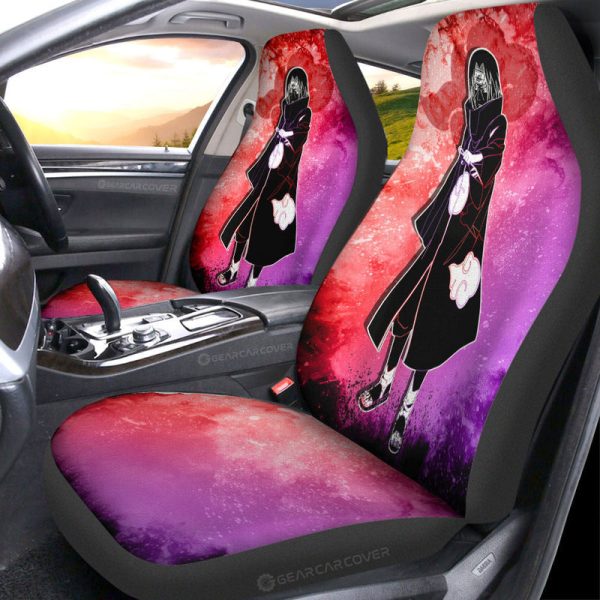 Uchiha Itachi Car Seat Covers Custom Anime Car Accessories