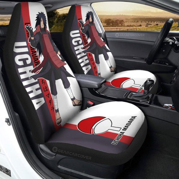 Uchiha Madara Car Seat Covers Custom Anime Car Accessories