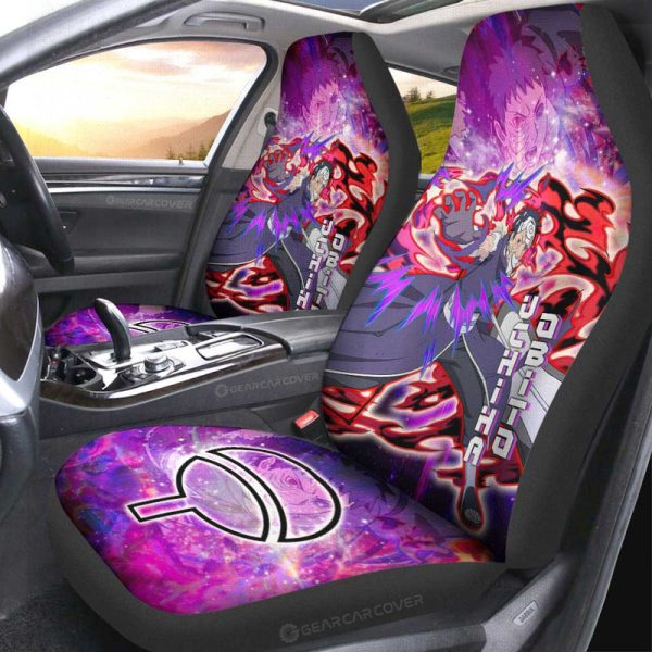 Uchiha Obito Car Seat Covers Custom Characters Anime Car Accessories