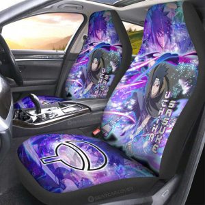 Uchiha Sasuke Car Seat Covers Custom Characters Anime Car Accessories