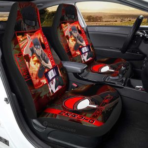 Uchiha Shisui Car Seat Covers Custom Anime Car Accessories