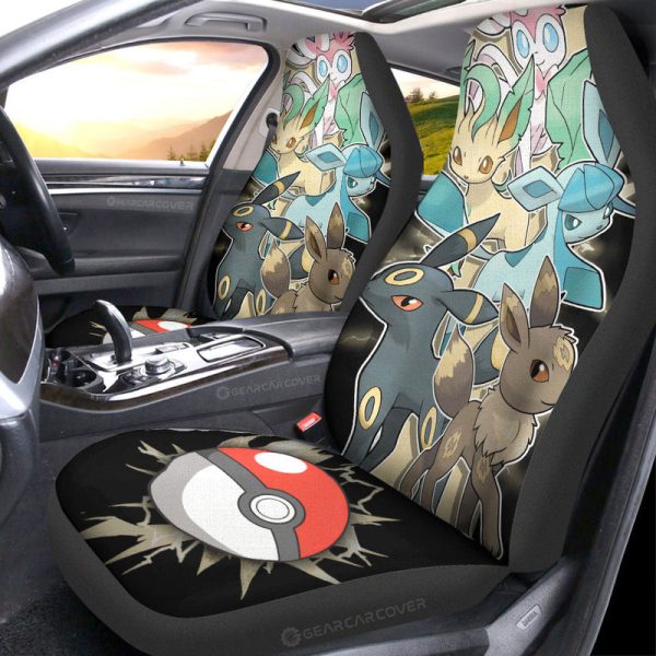 Umbreon Car Seat Covers Custom Car Accessories For Fans