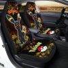 Umbreon Car Seat Covers Custom Tie Dye Style Anime Car Accessories