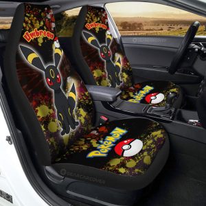 Umbreon Car Seat Covers Custom Tie Dye Style Car Accessories