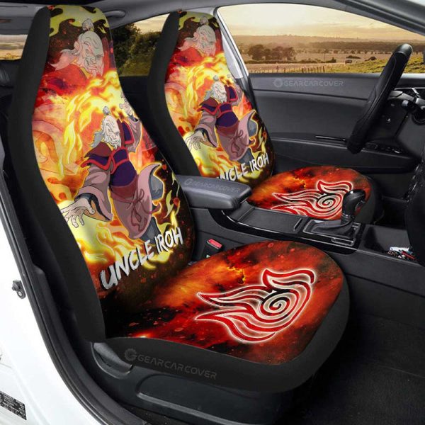 Uncle Iroh Car Seat Covers Custom Avatar The Last