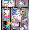 Unicorn Cute Unicorns Blanket