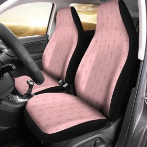 Uniform Nezuko Car Seat Covers Custom Demon Slayer Anime Car Accessories