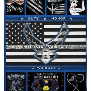 United States Air Force Blanket