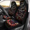 Us Flag Sunflower Car Seat Covers Custom Good Girl Car Accessories