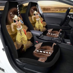 Usopp Car Seat Covers Custom Anime One Piece Car Accessories For Anime Fans