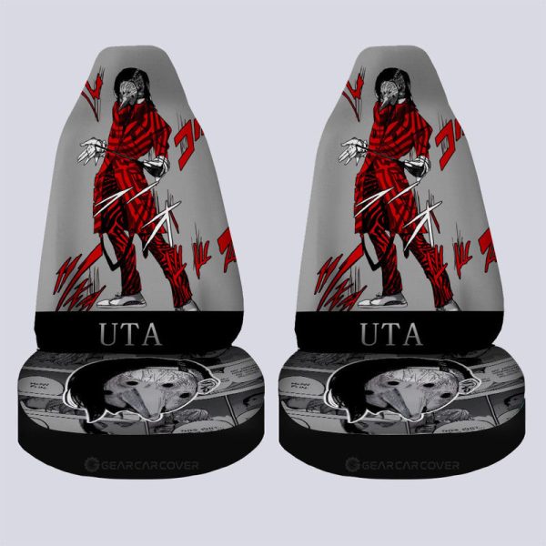 Uta Car Seat Covers Custom Tokyo Ghoul Anime Car Accessories