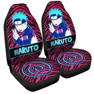 Uzumaki Car Seat Covers Custom Anime Car Accessories