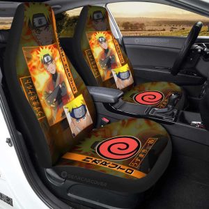 Uzumaki Car Seat Covers Custom Anime Car Accessories