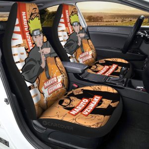 Uzumaki Car Seat Covers Custom Anime Car Interior Accessories