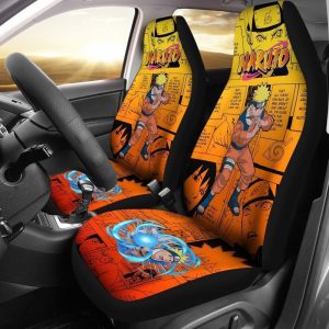 Uzumaki Car Seat Covers Custom Anime Car Interior Accessories