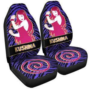 Uzumaki Kushina Car Seat Covers Custom