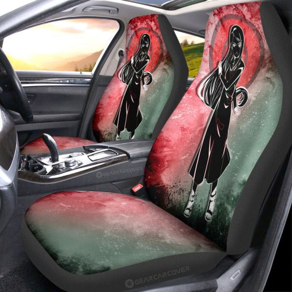 Uzumaki Kushina Car Seat Covers Custom Anime Car Accessories