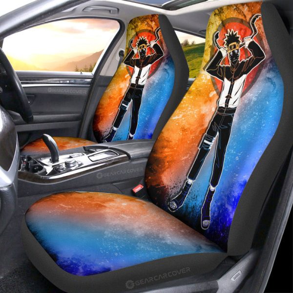 Uzumaki Naruto Car Seat Covers Custom Anime Car Accessories