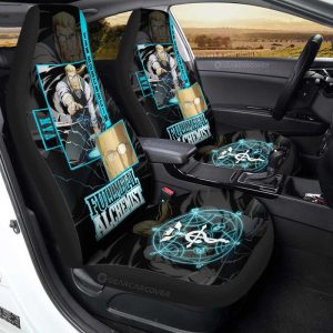 Van Hohenheim Car Seat Covers Custom Fullmetal Alchemist Anime