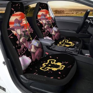 Vanessa Enoteca Car Seat Covers Custom Black Clover Anime Car Interior Accessories