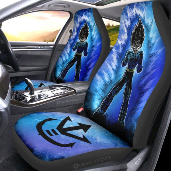 Vegeta Car Seat Covers Custom Anime Car Accessories