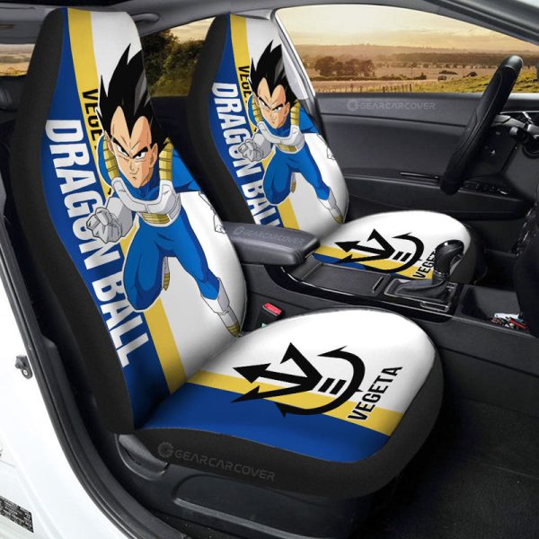 Vegeta Car Seat Covers Custom Car Accessories For Fans