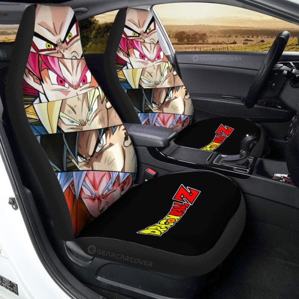 Vegeta Eyes Car Seat Covers Custom Car Accessories