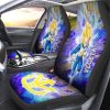 Vegeta SSJ Car Seat Covers Custom Car Accessories