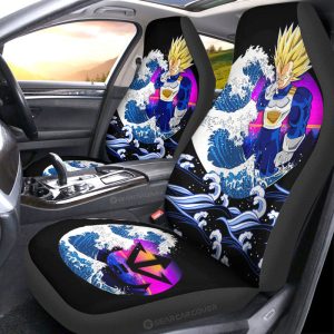 Vegeta SSJ Car Seat Covers Custom Car Interior Accessories