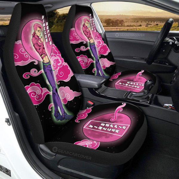 Vinegar Doppio Car Seat Covers Custom Bizarre Adventure Car Accessories