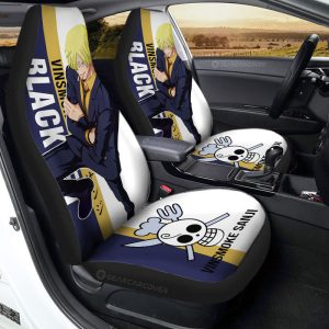 Vinsmoke Sanji Car Seat Covers Custom Car Accessories For Fans