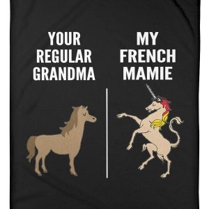 Vintage Funny Your Regular Grandma My French Mamie Gift For Family Blanket