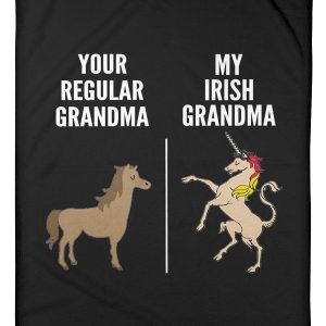 Vintage Funny Your Regular Grandma My Irish Grandma Gift For Family Blanket