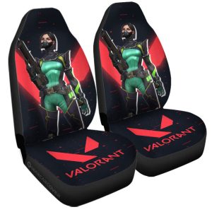 Viper Car Seat Covers Custom Valorant Agent