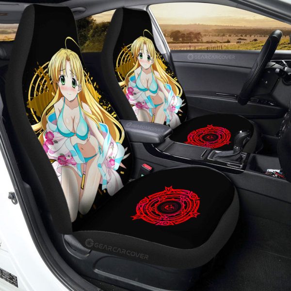 Waifu Girl Asia Argento Car Seat Covers Custom High School DxDs