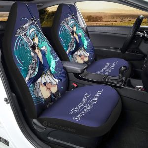 Waifu Girl Yuki Nonaka Car Seat Covers Custom The Testament of Sister New Devil Car Accessories