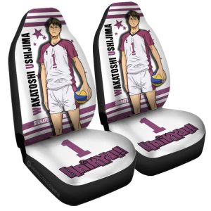 Wakatoshi Ushijima Car Seat Covers Custom Car Accessories