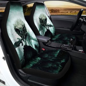 Warrior Wolf Car Seat Covers Custom Car Interior Accessories