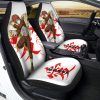 White Gaara Car Seat Covers Custom For Anime Fans