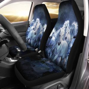 White Horse Car Seat Covers