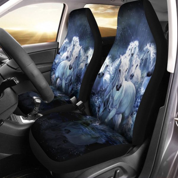 White Horse Car Seat Covers