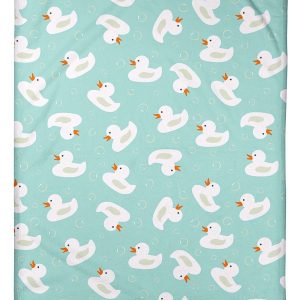 White Rubber Duck Blanket