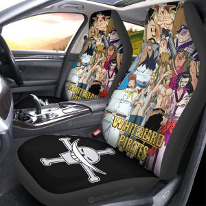 Whitebeard Pirates Car Seat Covers Custom Car Accessories