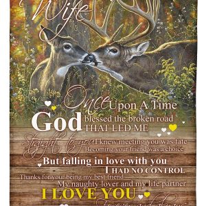 Wife God Blessed The Broken Road GS-CL-DT1810 Blanket