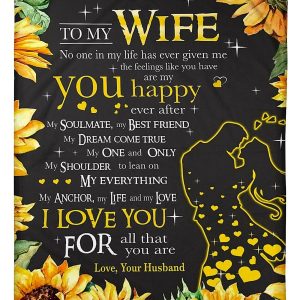 Wife You Are My Happy Ever After Blanket