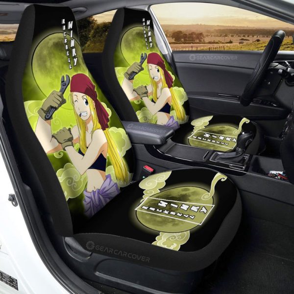 Winry Rockbell Car Seat Covers Custom Car Interior Accessories