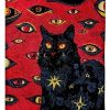 Witchcraft Black Cat Blanket