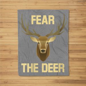 Womens Classic Fear Milwaukee Basketball Retro Fan Fleece Blanket