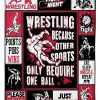 Wrestling Because Sports Require Blanket